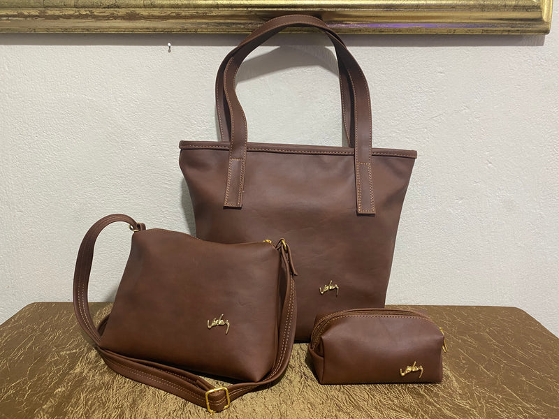 🤩COMBO PROMOCIONAL LUJO - Trío de Bolsas De lujo Velez Carriel Monedero